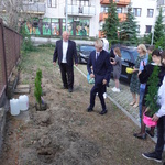 Sadzenie drzewek przez tegorocznych absolwentów SP17.jpg
