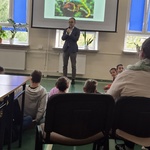 Wystąpienie pana profesora podczas konkursu ekologicznego.jpg
